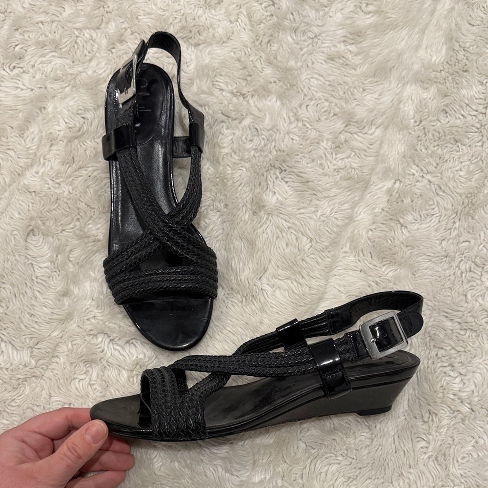 Cole Haan Air Darleen open toe wedge sandals Woman’s Size 8
